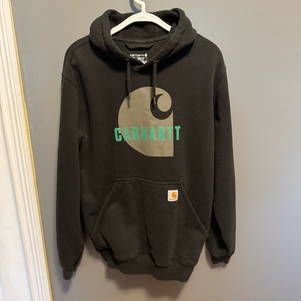 Carhartt Black Sweater with Premium Warmth